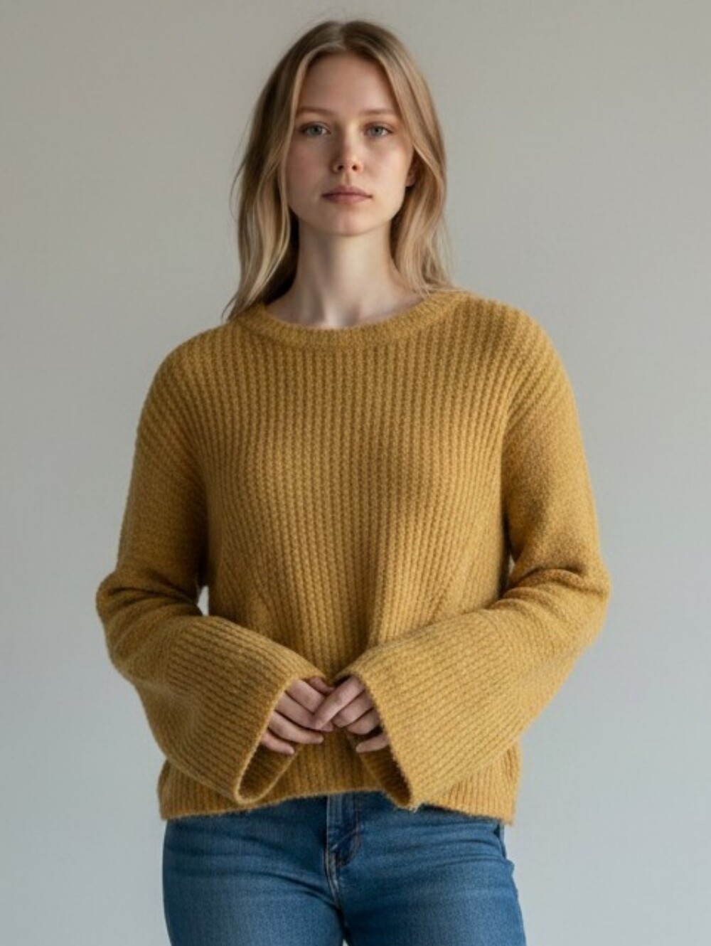 Armani Exchange Yellow Sweater (XS)